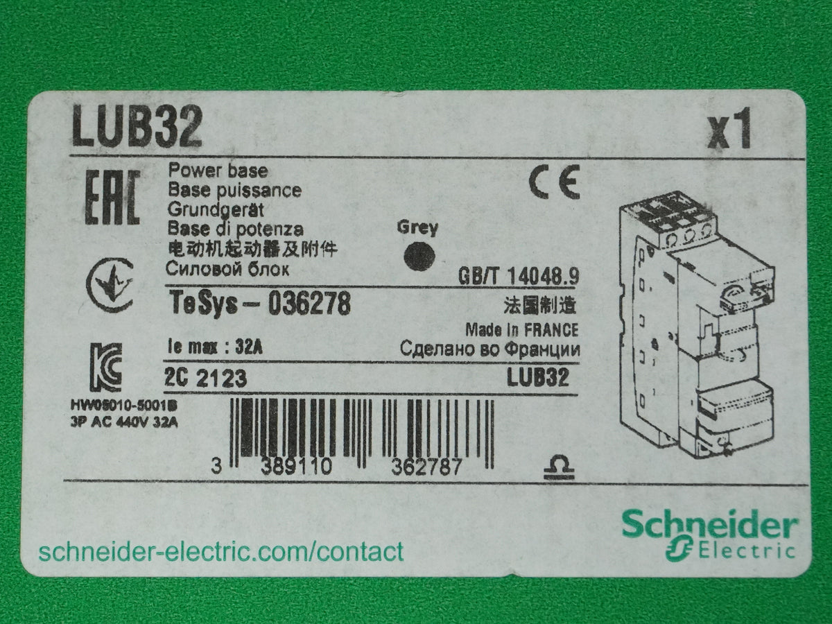 Schneider LUB32 036278 Power Base
