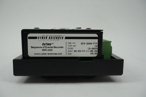 Cyber Sciences SER-3200-PTP CyTime Sequence of Events Recorder SER-3200-PTP