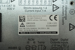 Janitza 5226003 UMG509 Power Quality Analyser