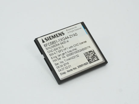Siemens 6FC5851-1XG44-2YA0 SINUMERIK 840D SL