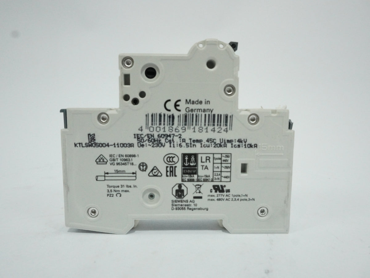 Siemens 5SY4132-7 MCB Miniature Circuit Breaker C32 1P Batch of 12pcs.