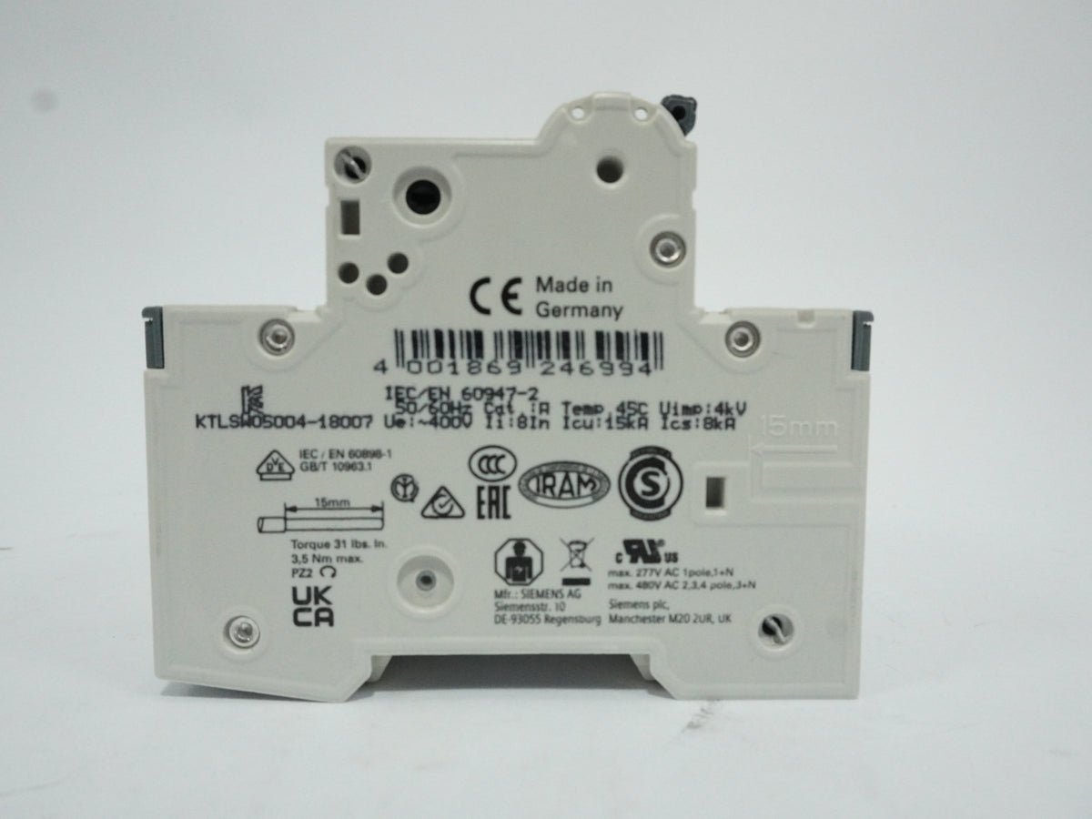 Siemens 5SY6316-7 5SY6316-7 Auxiliary Circuit Switch Batch of 3 pcs.