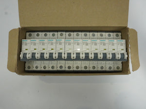Siemens 5SY4106-7 MCB Miniature Circuit Breaker C6 1P Batch of 12pcs.