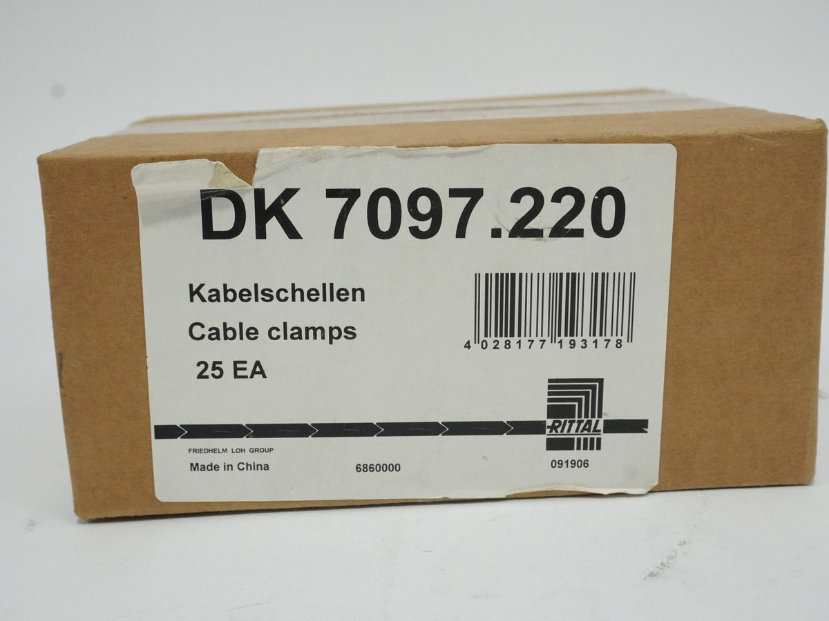 Rittal DK 7097.220 Cable Clamps DK 7097.220 Batch of 25 pcs.