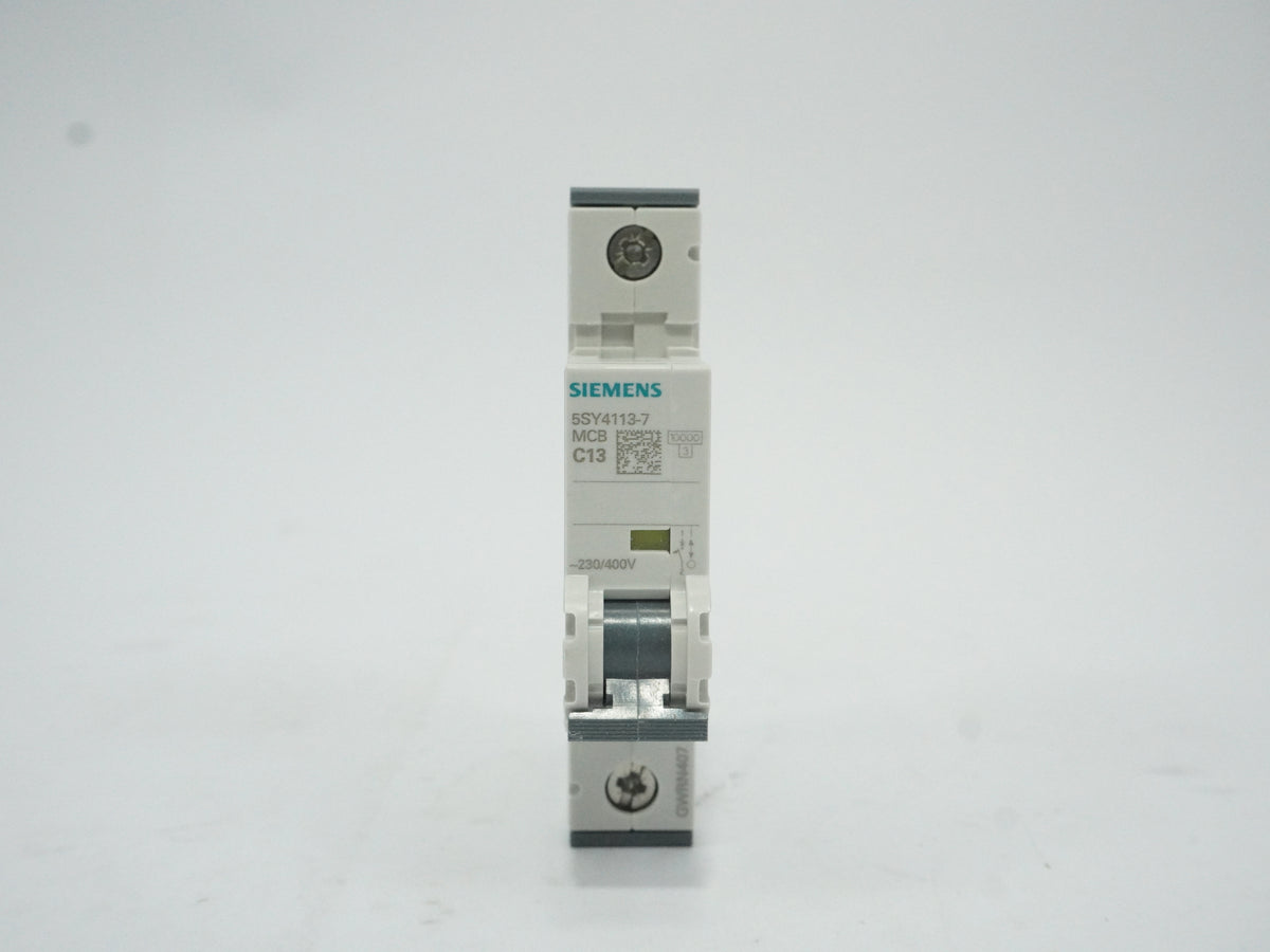 Siemens 5SY4113-7 MCB Miniature Circuit Breaker C13 1P Batch of 12 pcs.