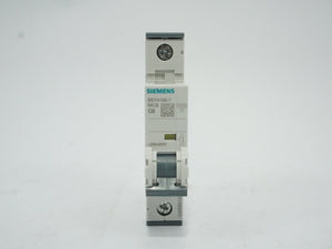 Siemens 5SY4106-7 MCB Miniature Circuit Breaker C6 1P Batch of 8 pcs.