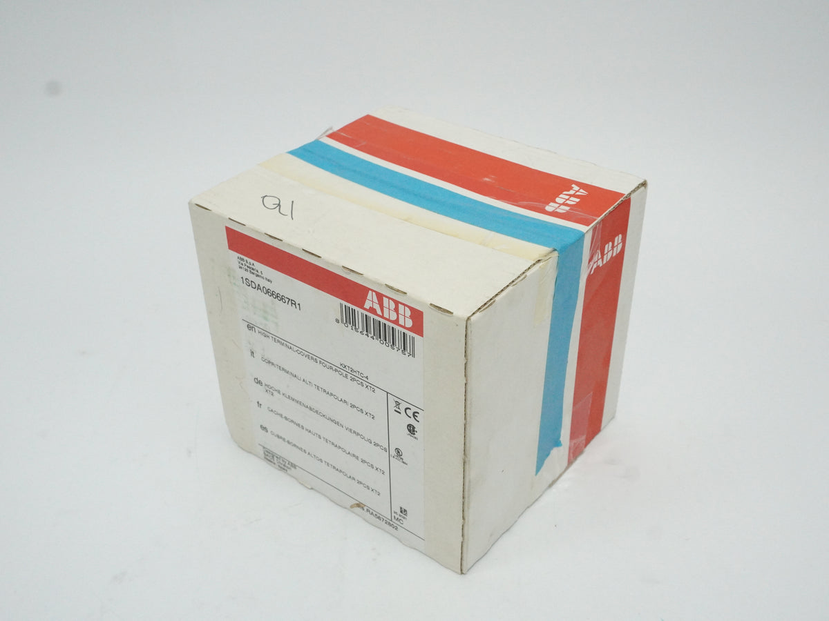 Abb 1SDA066667R1 KXT2HTC-4 High Terminal-Covers Four-Pole 2pcs XT2