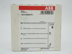 Abb 1SDA066667R1 KXT2HTC-4 High Terminal-Covers Four-Pole 2pcs XT2