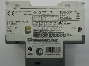 Abb 1SAM250000R1007 MS116-2.5 Manual Motor Starter