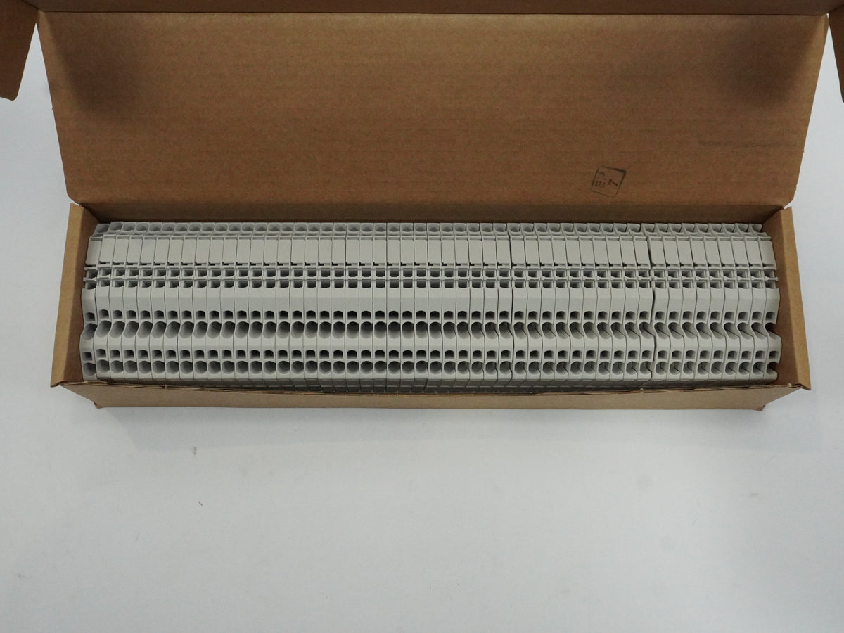 TeConnecti 1SNK705011R0000 ZK2.5-3P Terminal Blocks Batch of 50 pcs.