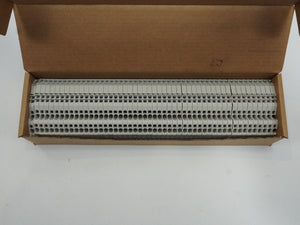 TeConnecti 1SNK705011R0000 ZK2.5-3P Terminal Blocks Batch of 50 pcs.