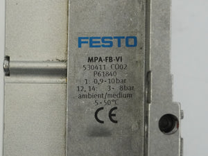 Festo 530411 MPA-FB-VI Valve Terminal Function Block
