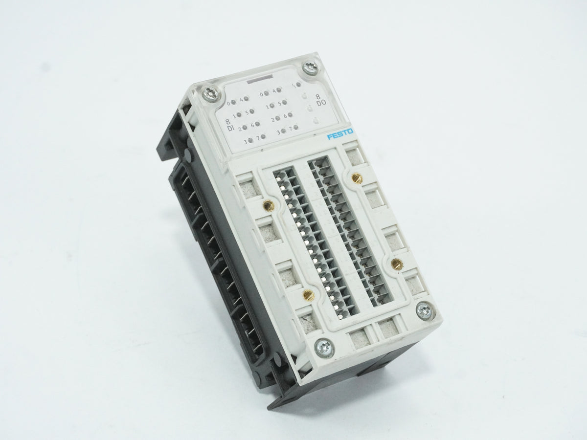 Festo 195742 CPX-GE-EV Electric Interface Module With CPX-AB-8-KL-4POL 195708