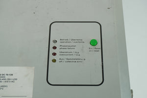 Revcon DC 70-400-150-1-230 Power Feed, 22900003, 3x380-415V AC, 101A