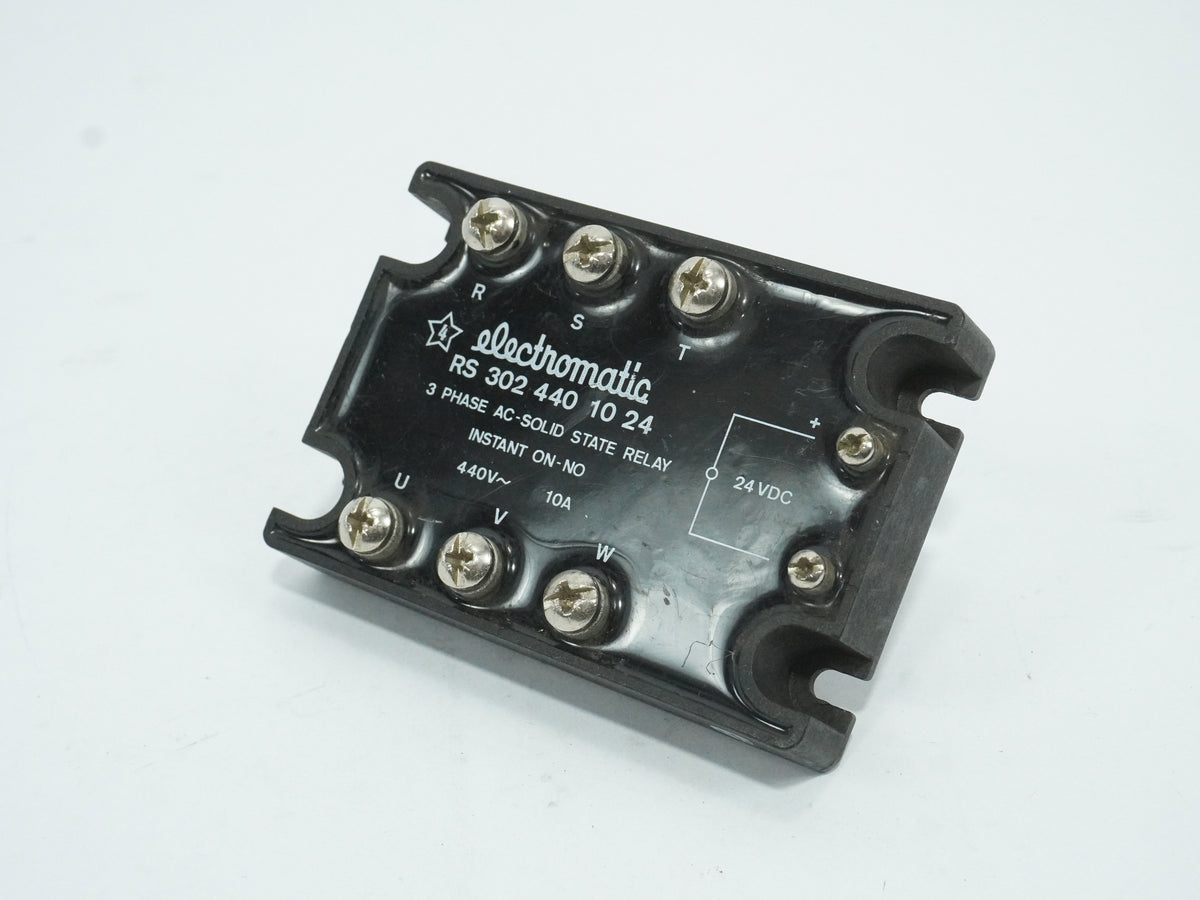 Electromatic RS 302 440 10 24 3 Phase AC Solid State Relay 24V