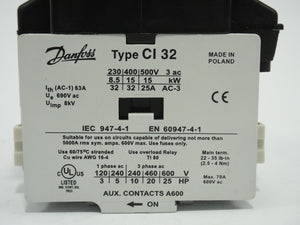 Danfoss CI 32 CI 32 Contactor