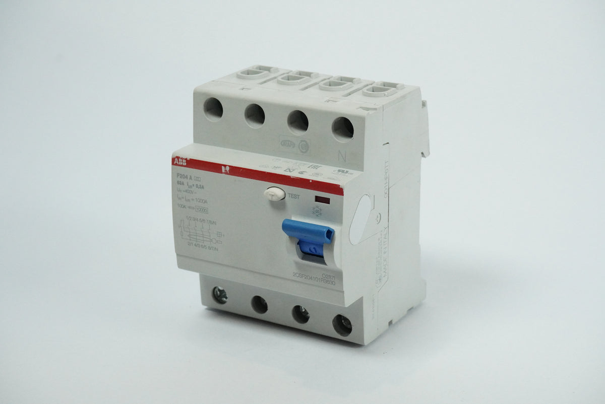 Abb 2CSF204101R3630 F204 A RCD Block 63A 0.3A 4-Pole Type A