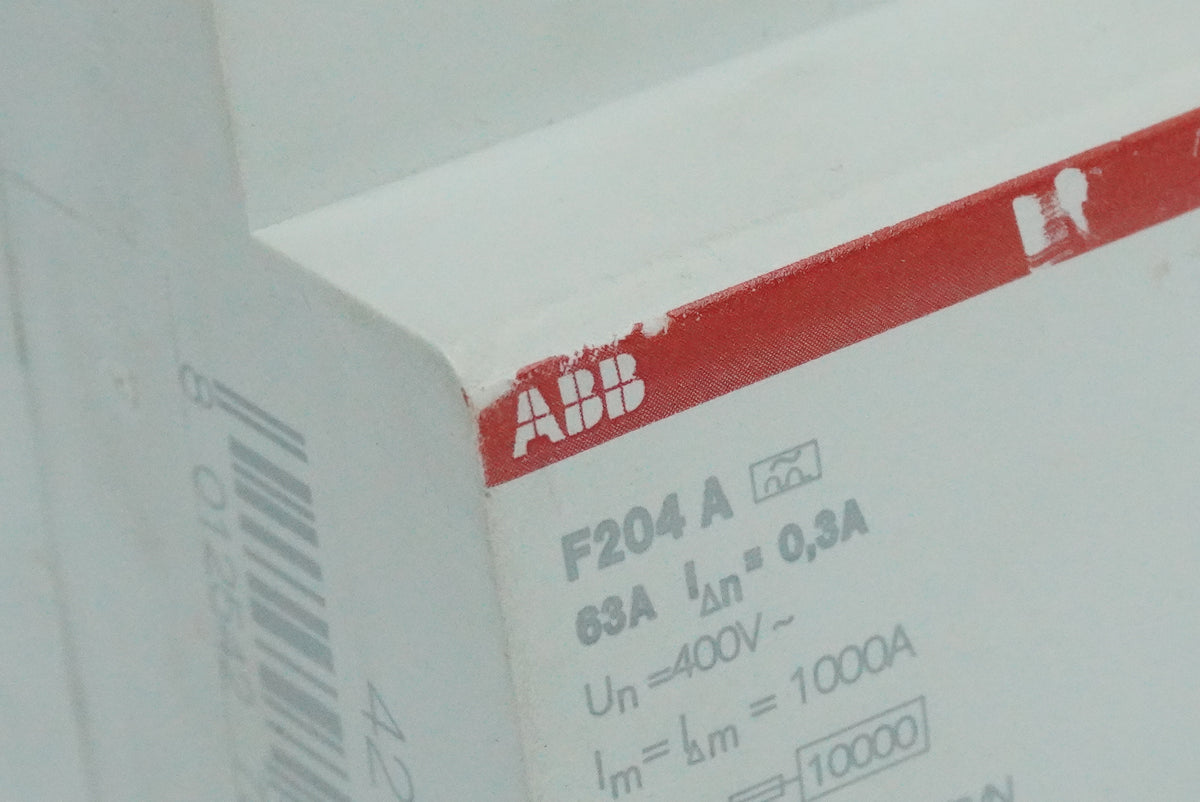 Abb 2CSF204101R3630 F204 A RCD Block 63A 0.3A 4-Pole Type A