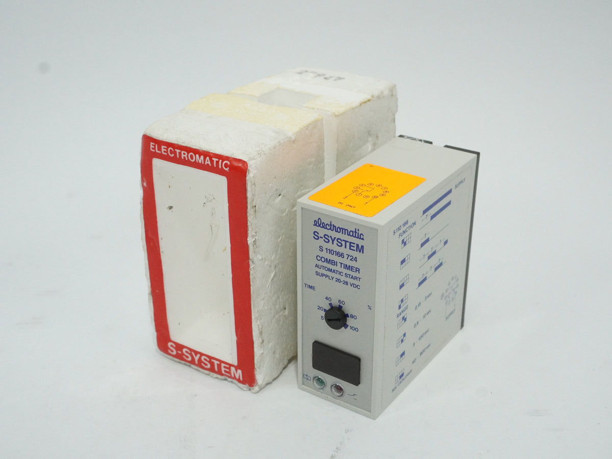 Electromatic S 110166 724 S-SYSTEM Combi Timer Automatic Start