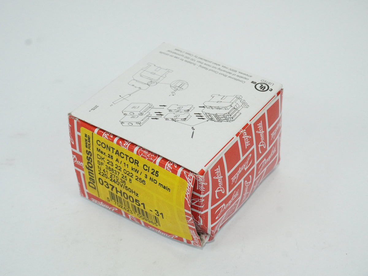 Danfoss 2322022256 CI 25 Contactor 220-240V/50Hz