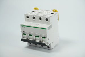 Schneider Electric A9F94402 iC60L C2A 4-Pole Miniature Circuit Breaker