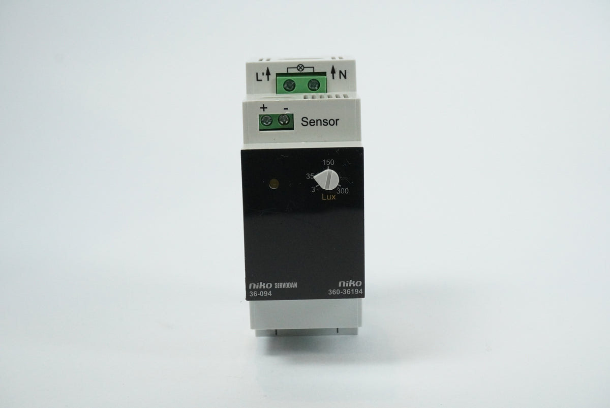 Niko 36-094 360-36194 Rail Twilight Switch / Sensor Relay