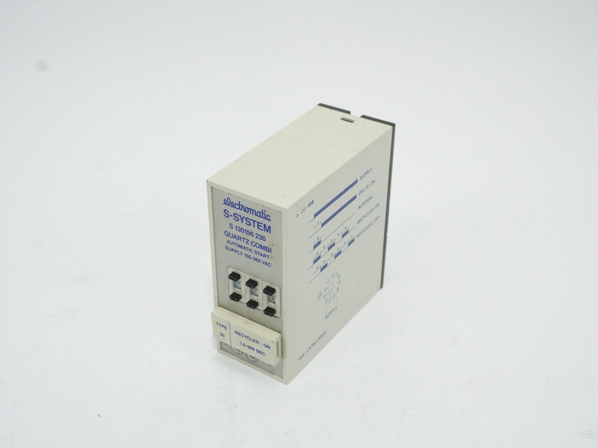 Electromatic S 130156 230 S-SYSTEM Quartz Combi Automatic Start Timer