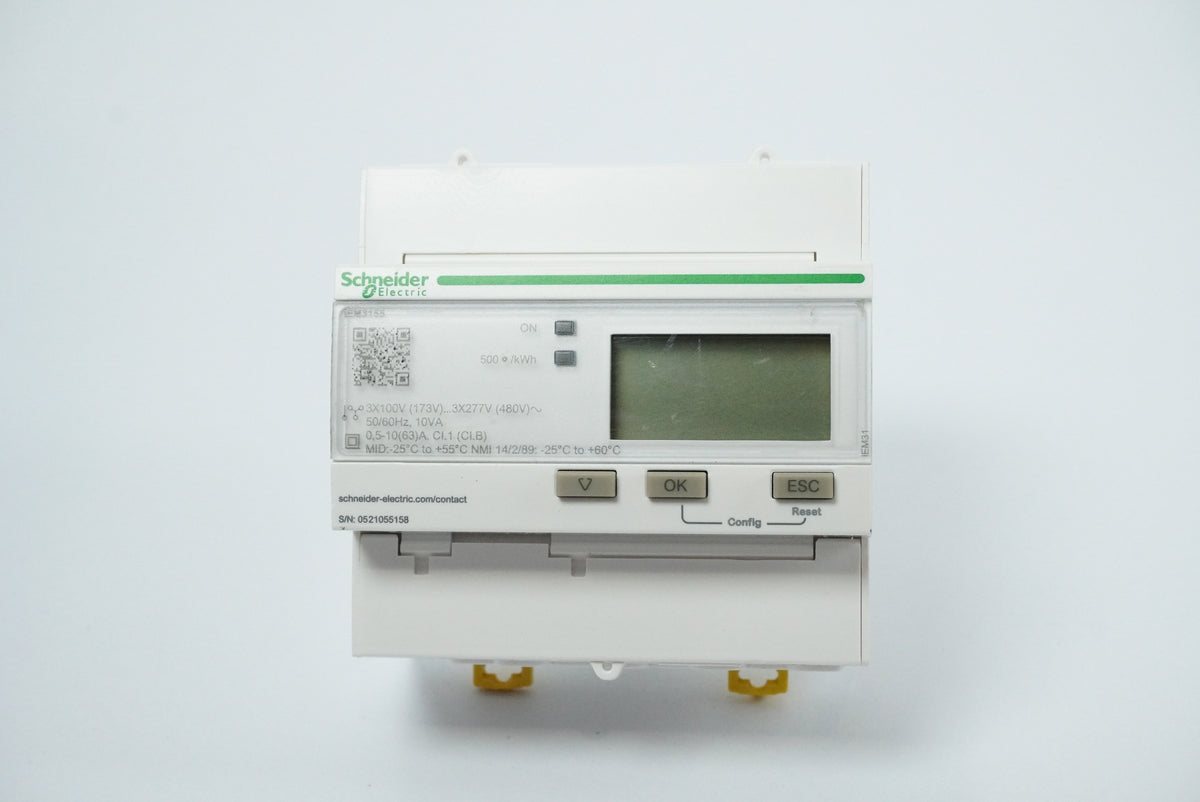 Schneider Electric A9MEM3155 iEM3155 Three Phase Energy Meter