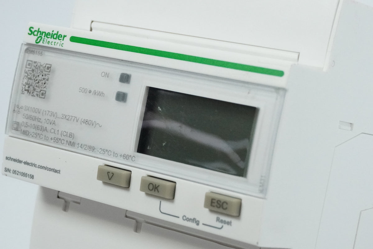 Schneider Electric A9MEM3155 iEM3155 Three Phase Energy Meter