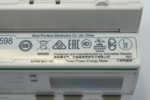Schneider Electric A9MEM3155 iEM3155 Three Phase Energy Meter