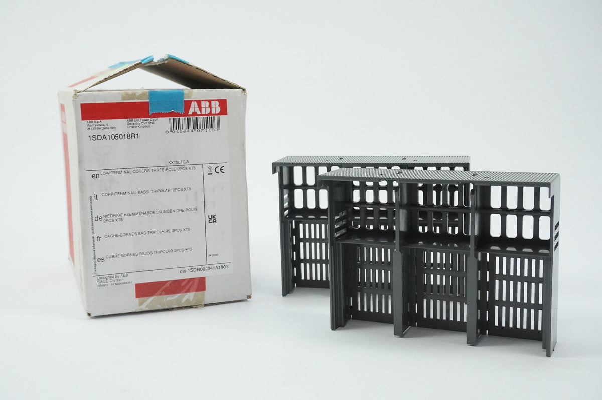 Abb 1SDA105018R1 KXT5LTC-3 Low Terminal-Covers Three-Pole 2pcs