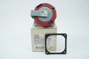 Abb 2CMA166982R1000 432RAU6W Panel Socket, Angled, Unified Flange