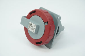 Abb 2CMA166982R1000 432RAU6W Panel Socket, Angled, Unified Flange
