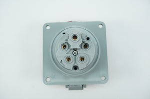 Abb 2CMA166982R1000 432RAU6W Panel Socket, Angled, Unified Flange