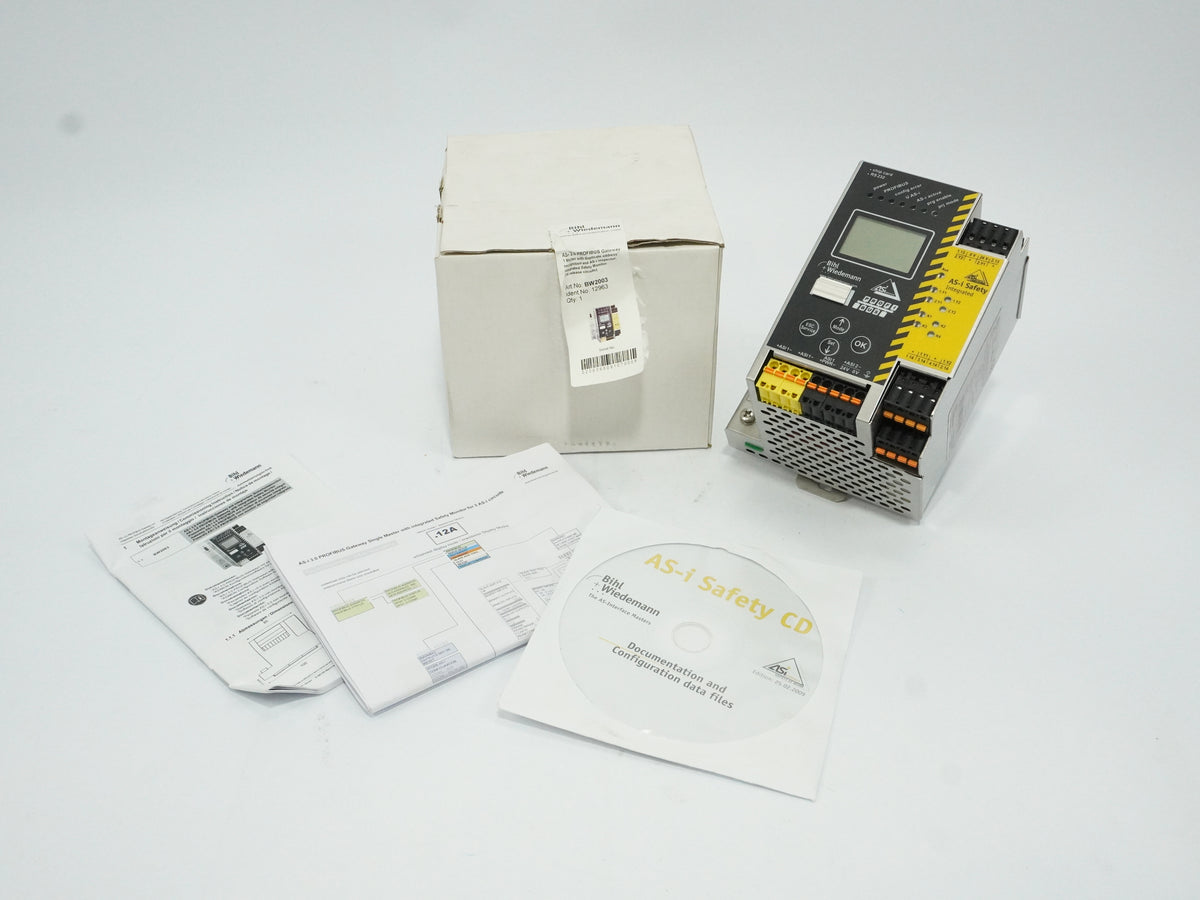 Bihl+Wiedemann BW2003 AS-i 3.0 PROFIBUS Gateway