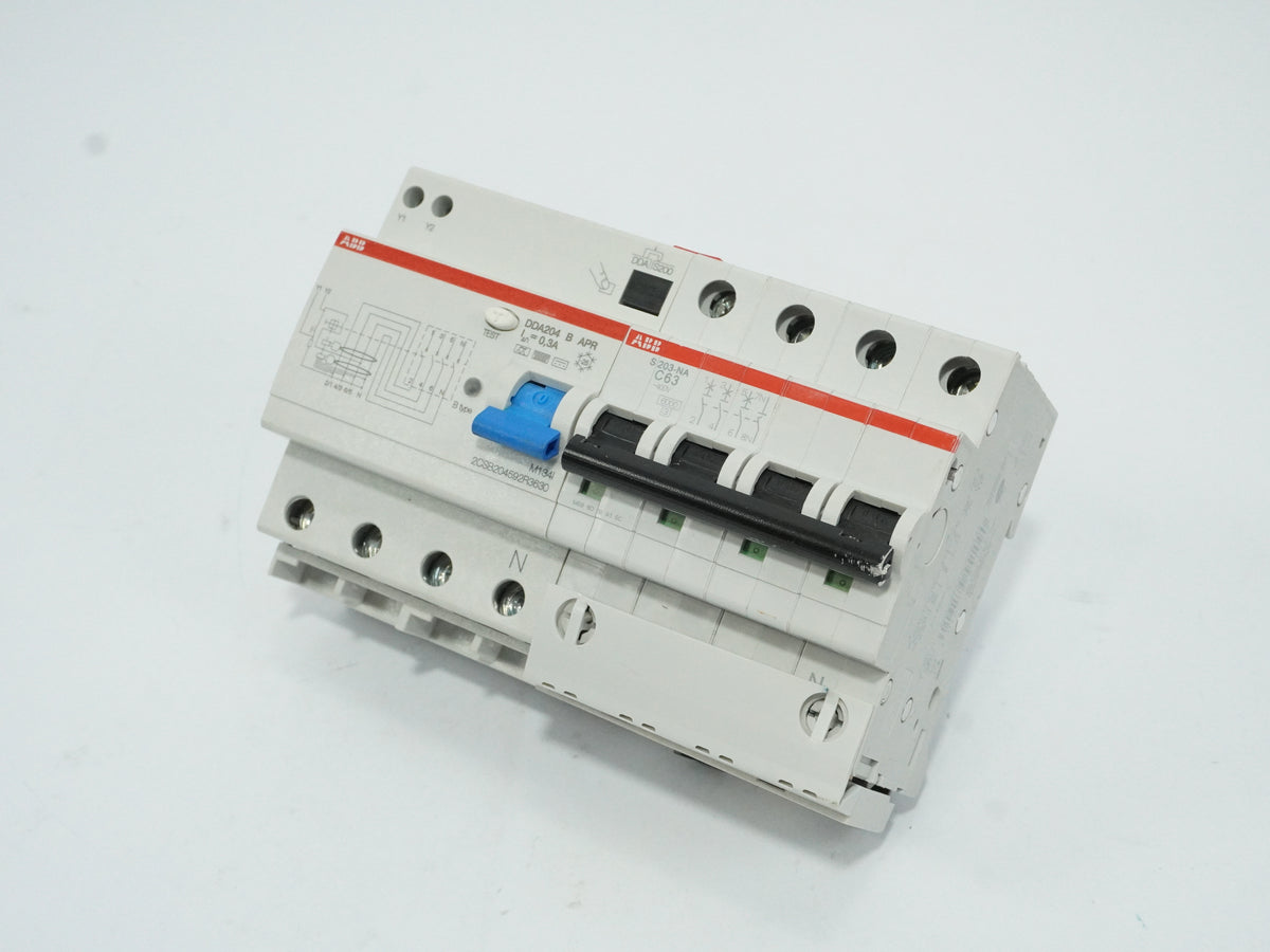 Abb 2CSB204592R3630 DDA204 B APR M134I Residual Current Device 0,3A Un: 415V