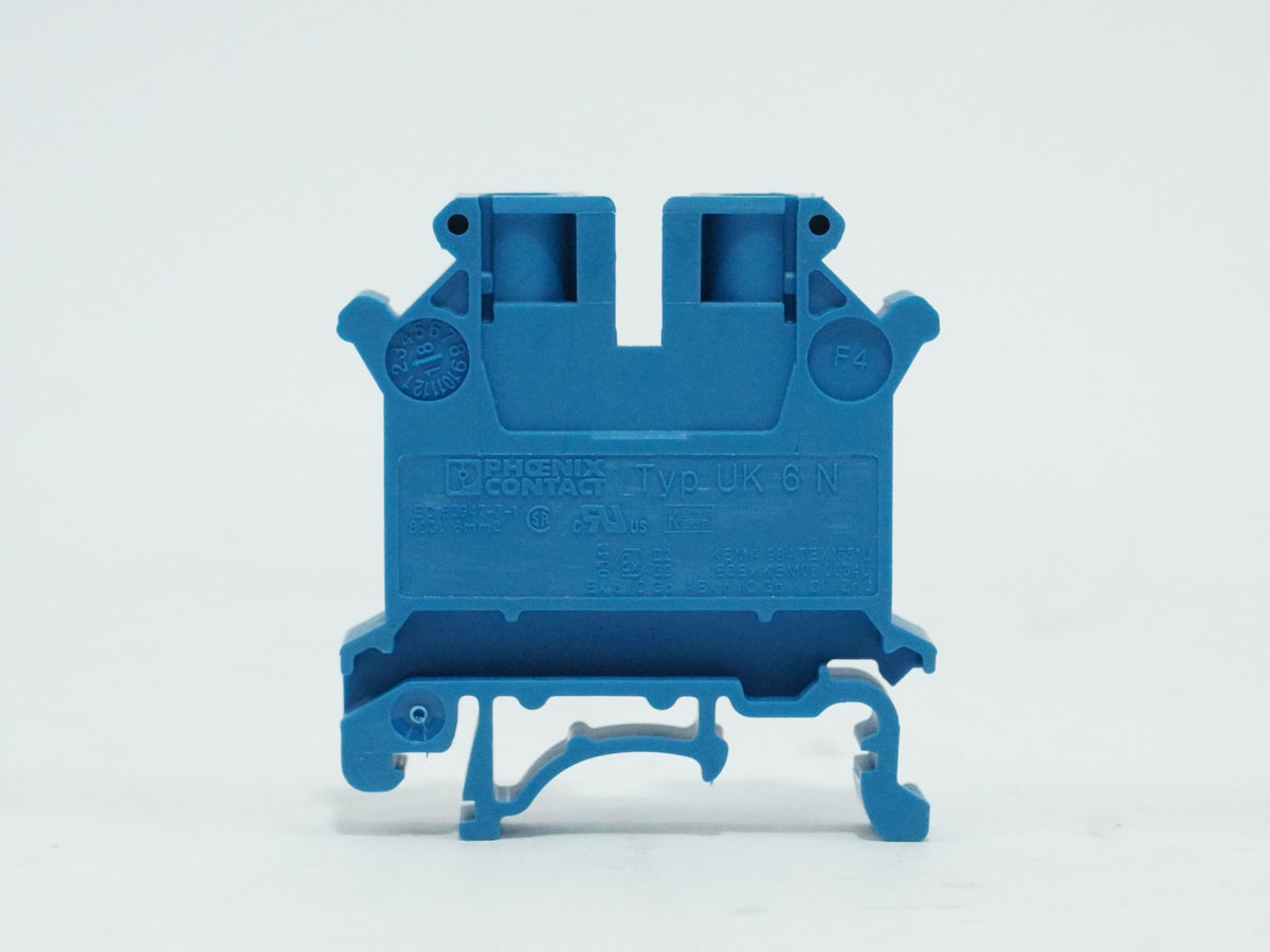 Phoenix Contact 3004977 UK 6 N BU Terminal Block Batch 50 Pcs.