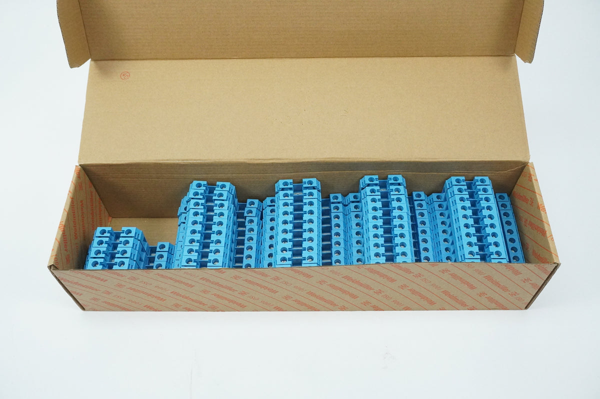 Weidmüller 1186750000 WDK 10 BL Terminal Block Batch 45pcs.