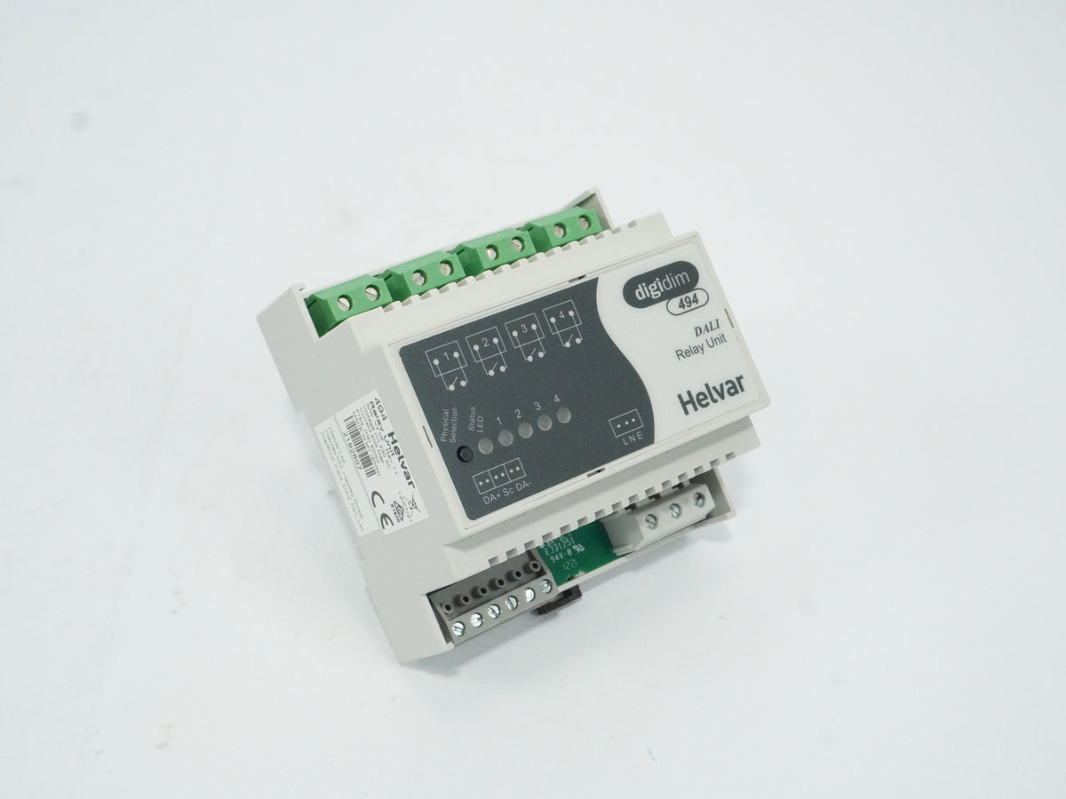 Helvar 494 494 Relay Unit 230VAC 40A 50/60Hz