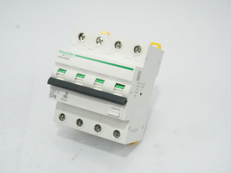 Schneider Electric A9D67416 Acti9 IC60 RCBO 4P 16A 30mA-C-A Circuit Breaker