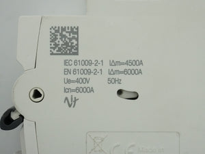 Schneider Electric A9D67416 Acti9 IC60 RCBO 4P 16A 30mA-C-A Circuit Breaker