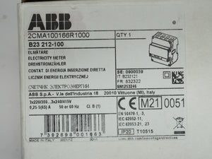 Abb 2CMA100166R1000 B23 212-100 Electricity Meter