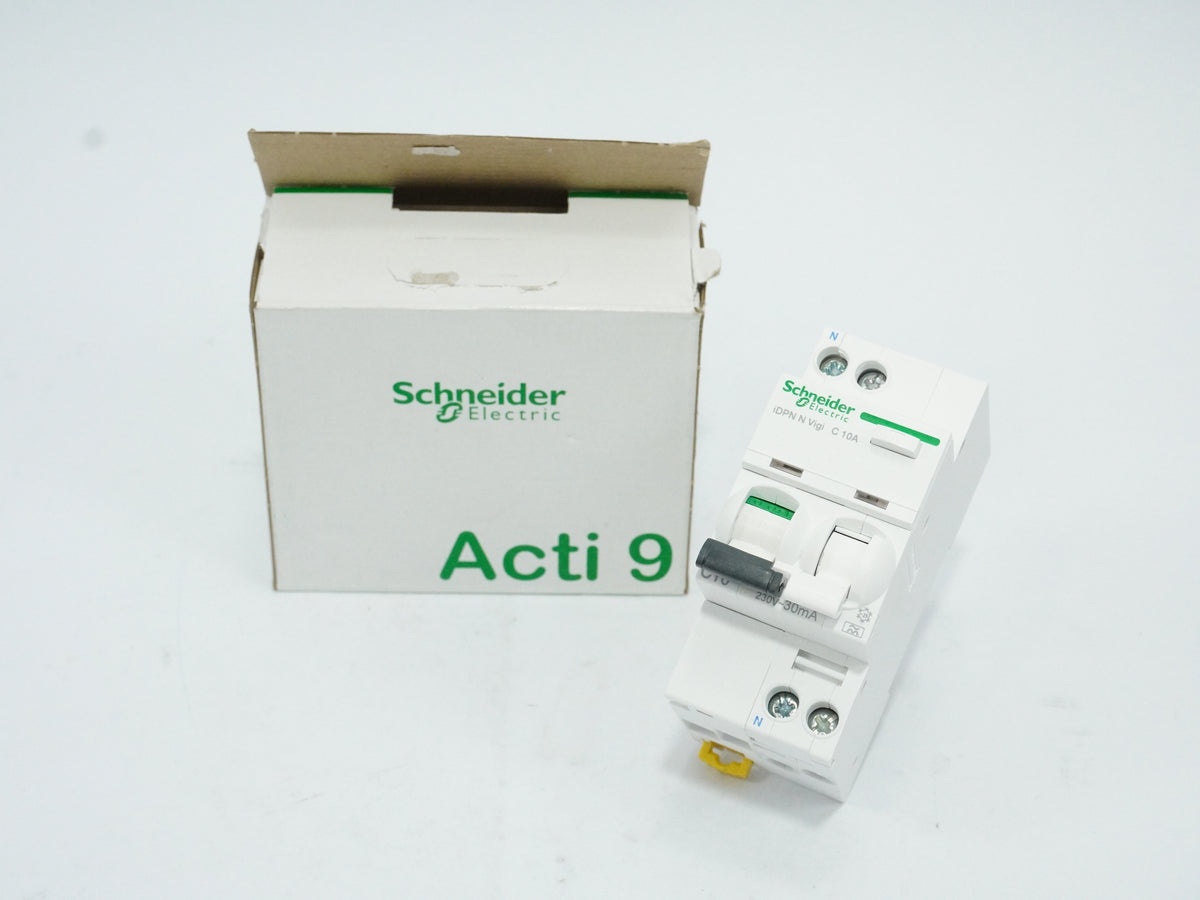Schneider Electric A9D32610 Acti9 iDPN N Vigi RCBO 1P+N C10 230V 30mA Type A