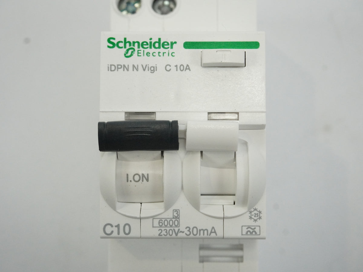 Schneider Electric A9D32610 Acti9 iDPN N Vigi RCBO 1P+N C10 230V 30mA Type A
