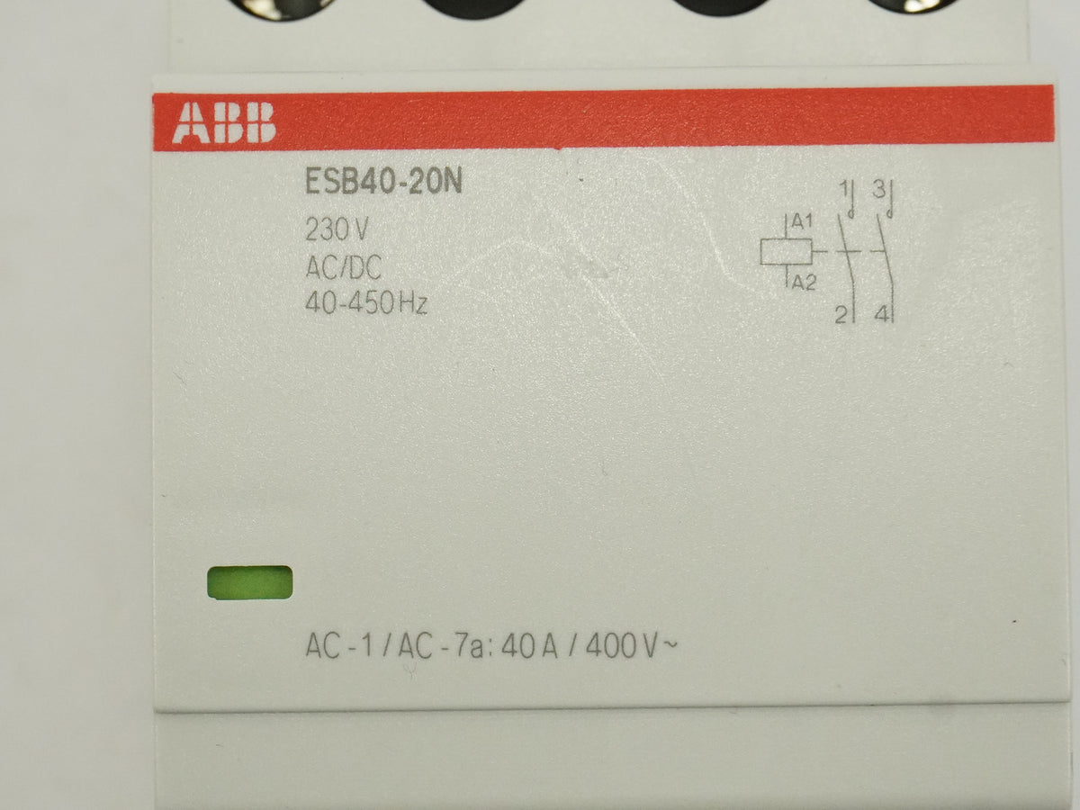 Abb 1SAE341111R0620 ESB40-20N-06 Installation Contactor 230VDC 40-400Hz