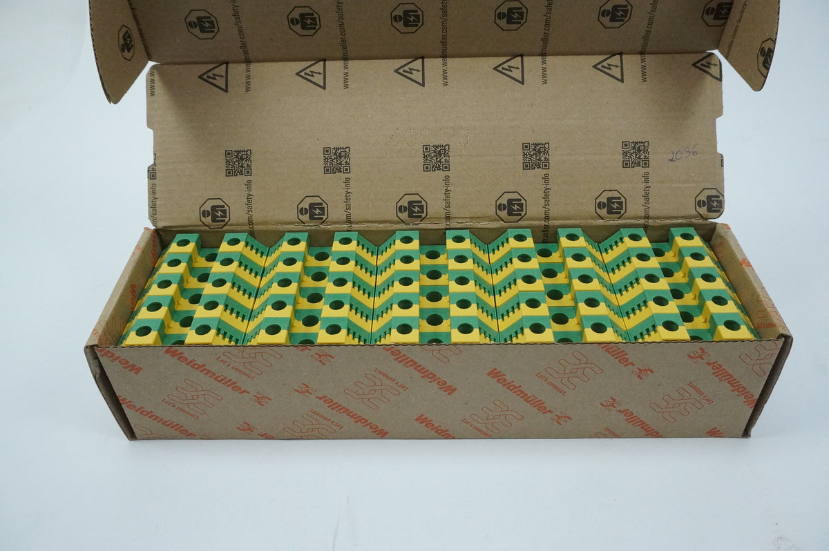 Weidmüller 1010500000 WPE 35 PE Terminal Block Batch 25pcs.
