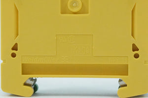 Weidmüller 1010500000 WPE 35 PE Terminal Block Batch 25pcs.