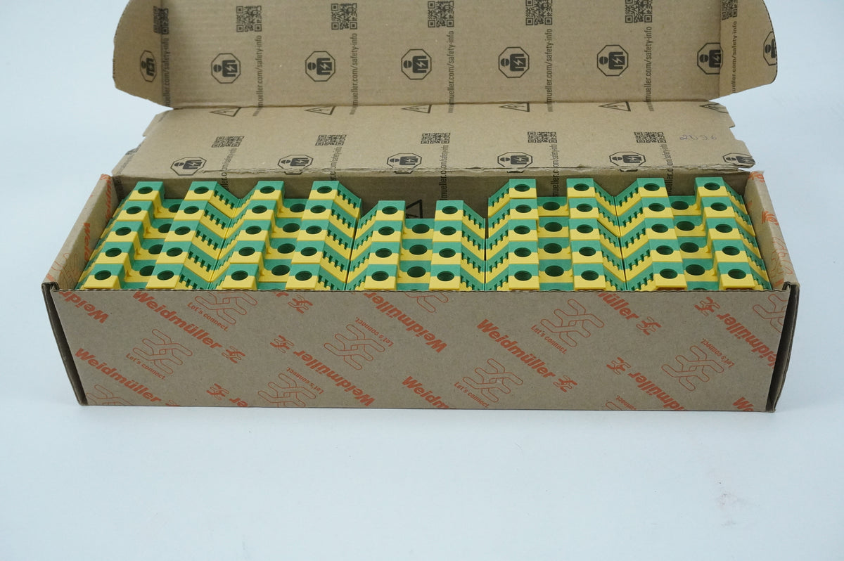 Weidmüller 1010500000 WPE 35 PE Terminal Block Batch 24pcs.
