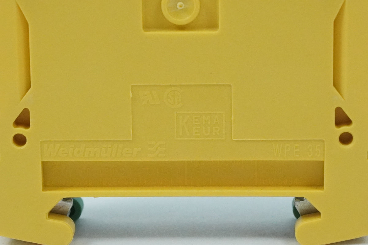 Weidmüller 1010500000 WPE 35 PE Terminal Block Batch 24pcs.