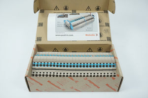 Weidmüller 1411340000 PDL 6 S/N/L/PE Terminal Block Batch 25pcs.